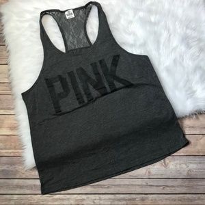 Victoria’s Secret Pink lace Back tank